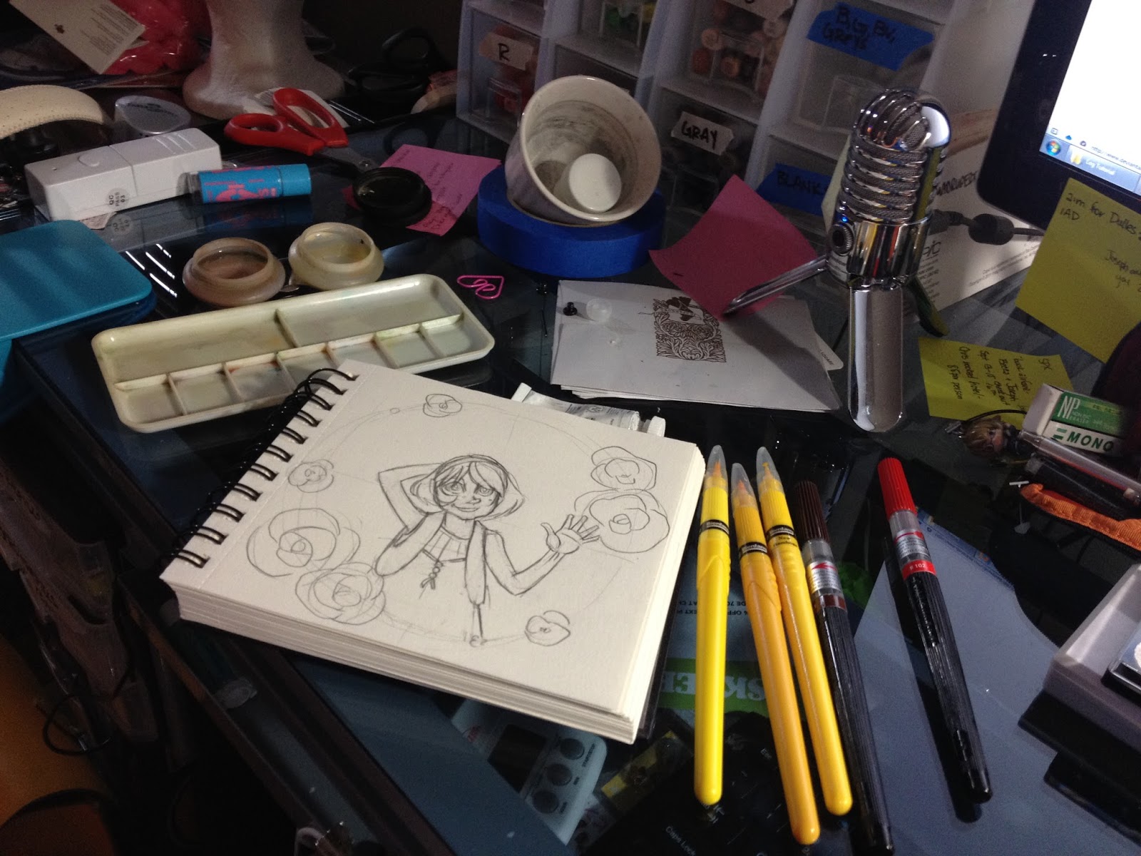 bienfang watercolor brush pens