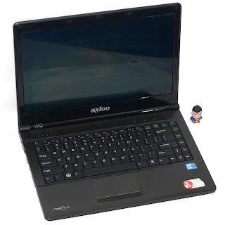 Laptop Axioo Neon CNW Core i3 Second di Malang