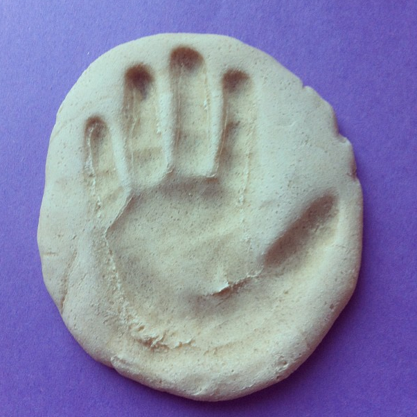 Salt Dough Handprint Keepsake Gettin' Crafty with Natalie