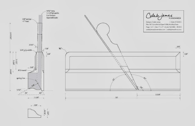 Caleb James Chairmaker Planemaker: Free Cyma Recta / Ogee Profile ...
