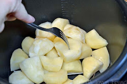 pressure potatoes mashed cooker cooked creamy cooking easy frieda minutes lock