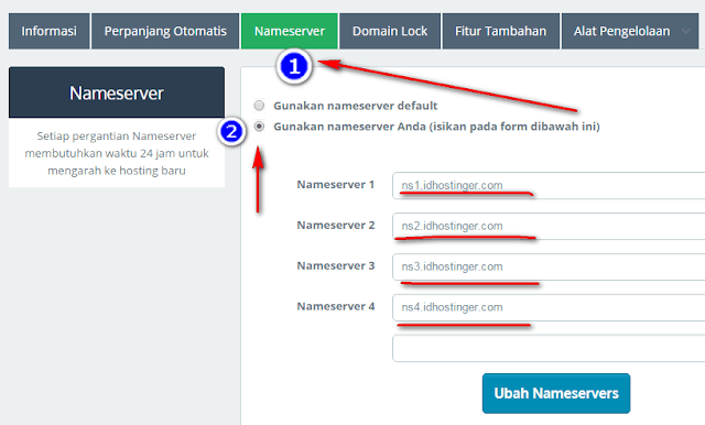 Panduan Seting NameServer Jika Domain Beli Di Tempat Lain Panduan Seting NameServer Jika Domain Beli Di Tempat Lain