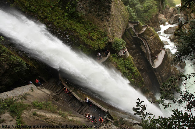 Ecuador Pailon escaleras hadas