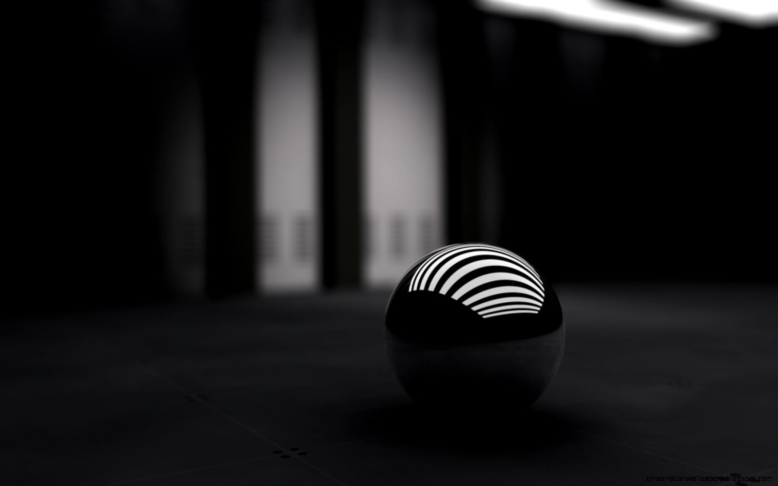 3D Black Ball Hd Wallpapers