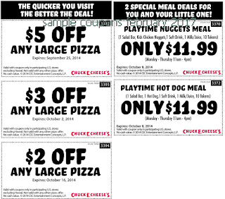 Chuck E Cheese coupons february 2017 Chuck E Cheese coupons february 2017
