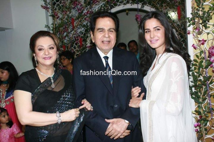 Katrina Kaif with Dilip kumar1 - Katrina Kaif with Dilip kumar & Saira Bano