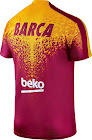FCバルセロナ 2015-16 プレマッチトップ-Nike-紫