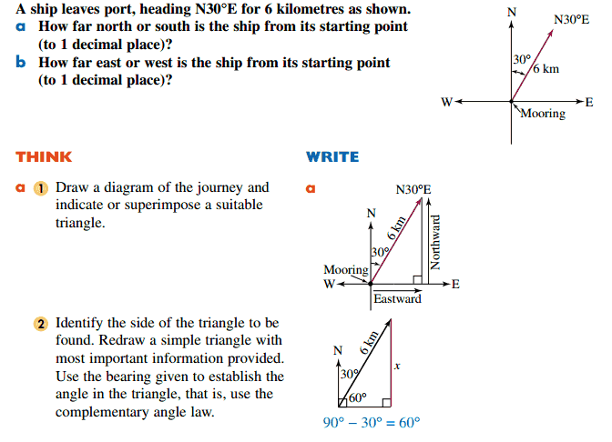 Bearing Trigonometry Worksheet