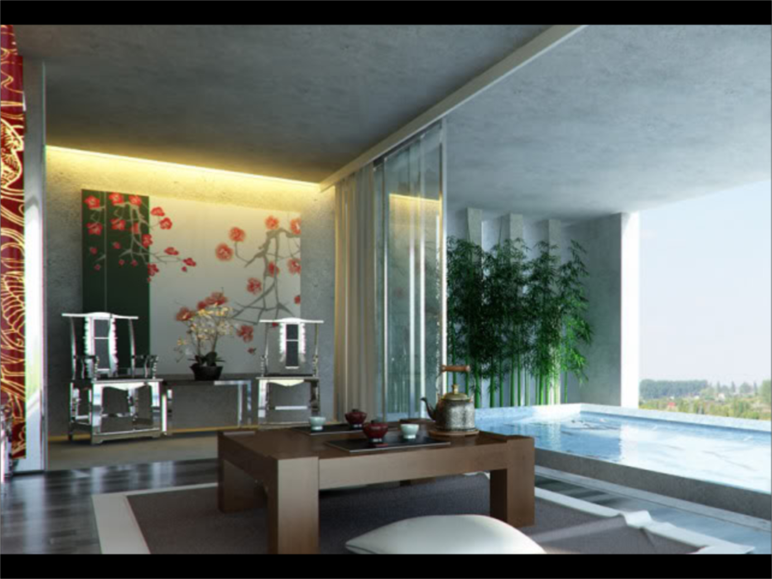 Contoh Design Interior Ruang Tamu Minimalis Lesehan Yang indah dan ...