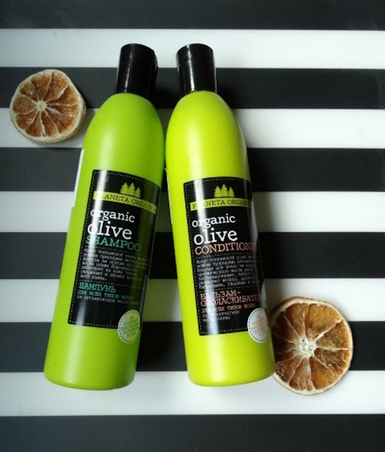 Planeta Organica, Organic Olive szampon i odżywka do włosów 