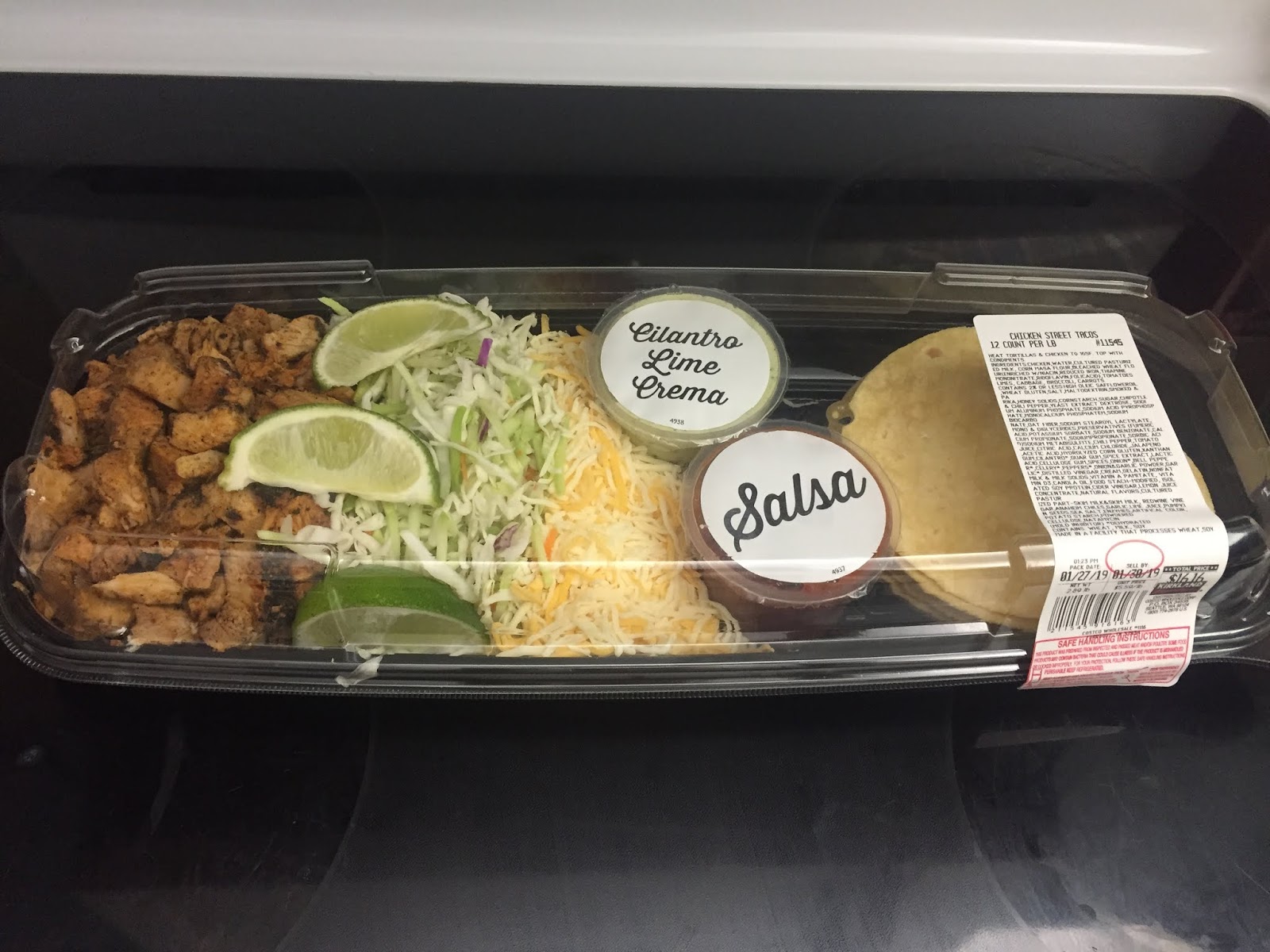 Paw Prints in the Sink Costco Street Tacos Review