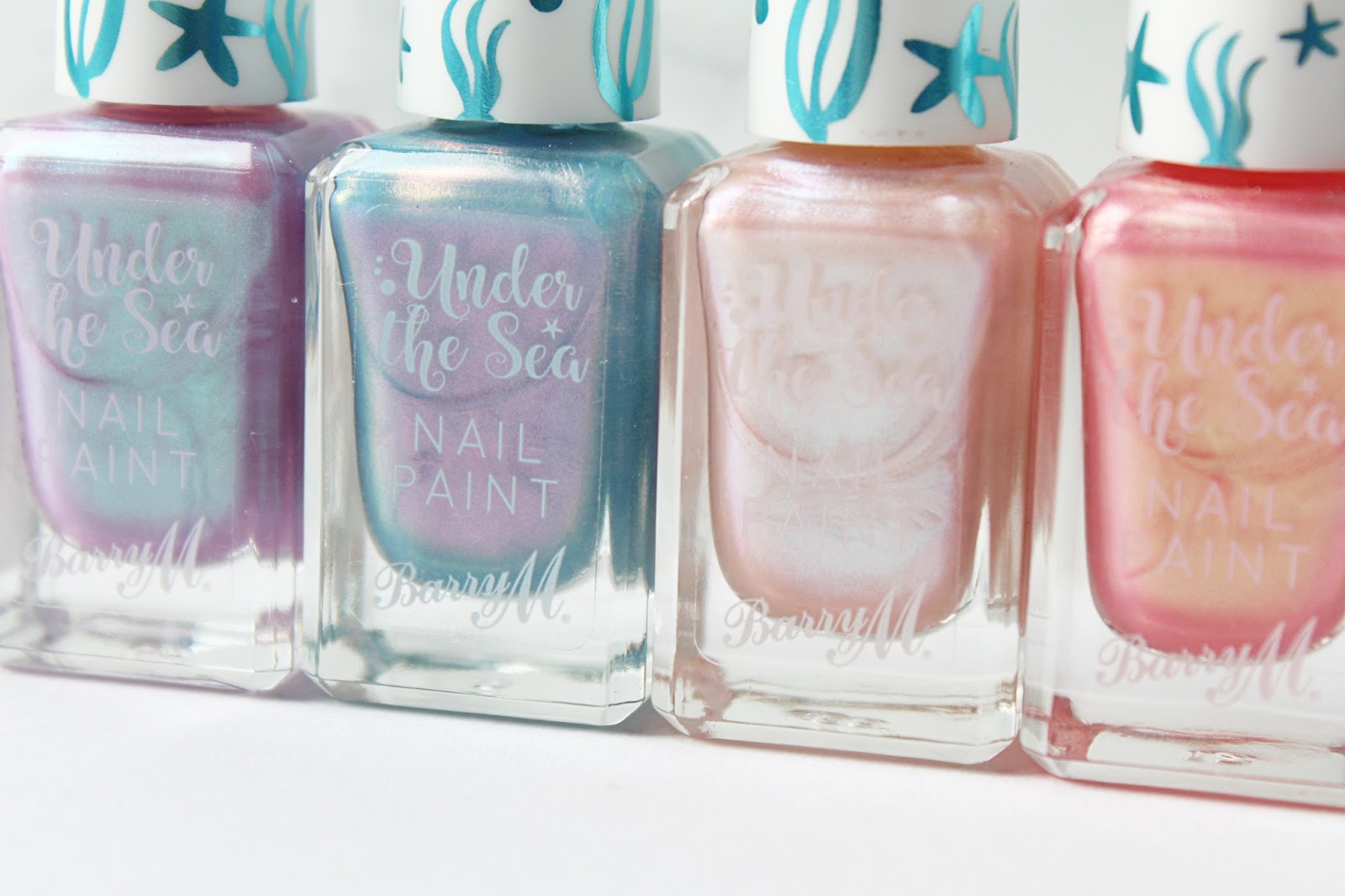 Barry M Under The Sea Nail Polish Collection Review 