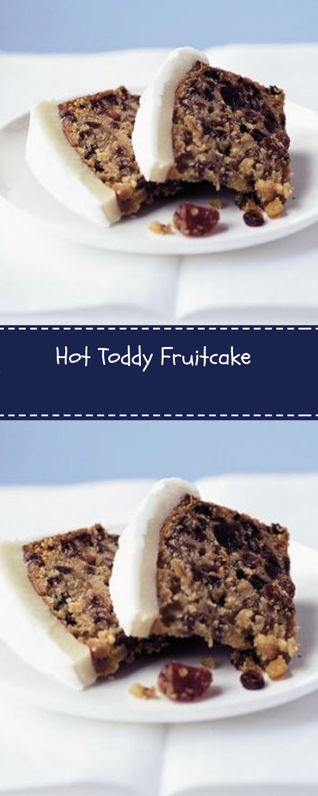 Hot Toddy Fruitcake #christmas #cookies | Home Delicious Recipe