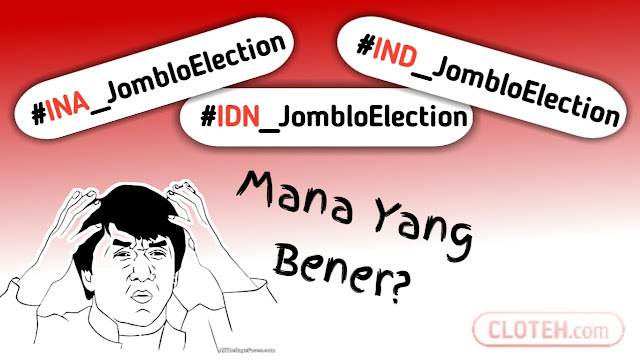 Kode Negara : INA, IDN, ID, IDR, dan Ind