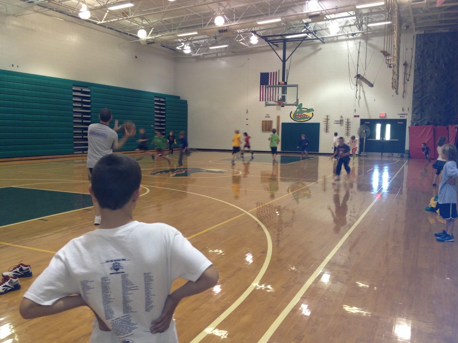 The Hardy Party basketball tryouts