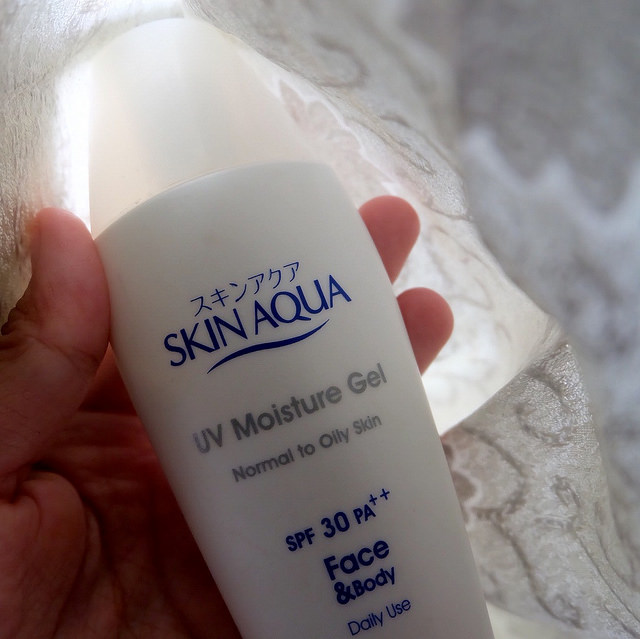 Skin Aqua uv moisture gel sunblock