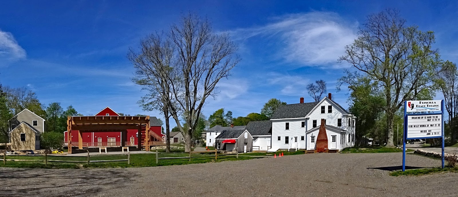 Joe's Retirement Blog Outdoor Pavilion, Priscilla Beach Theatre