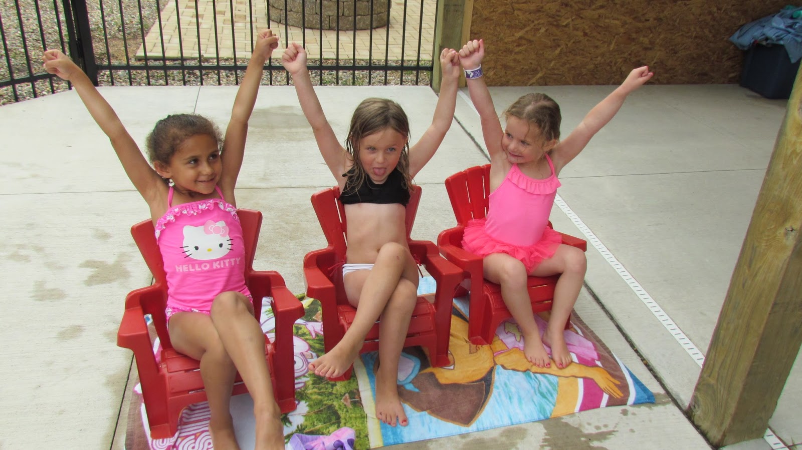 Petersen Family Journey Cheer Pool Party