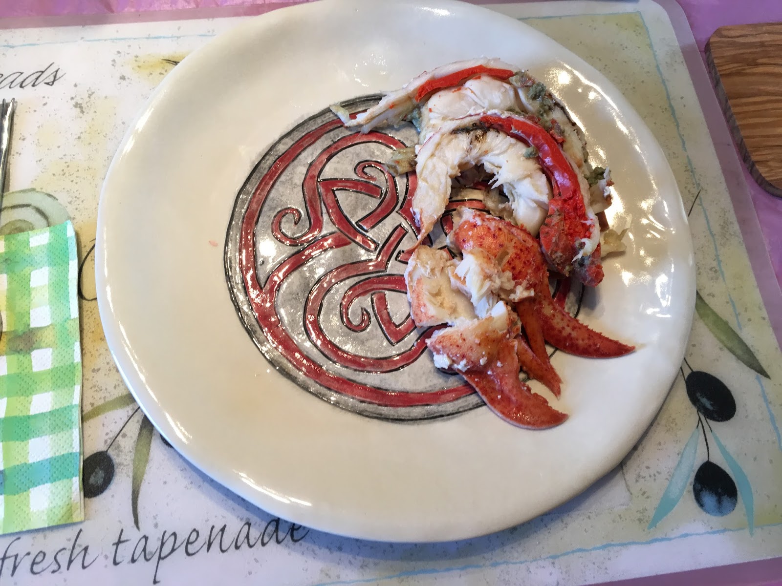 Gadding About with Grandpat: Lobster Dinner for Mother's Day