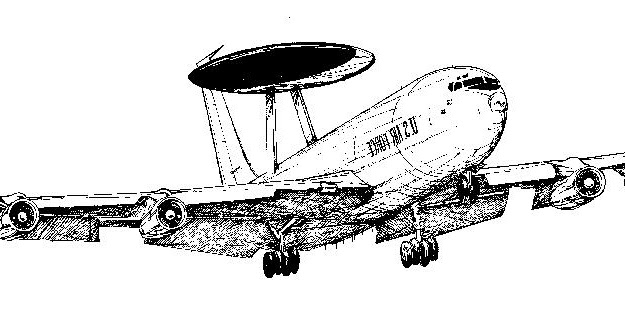 AWACS plane