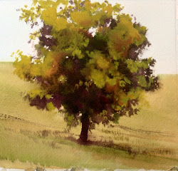 kennedy susan watercolor tree painting landscape winter