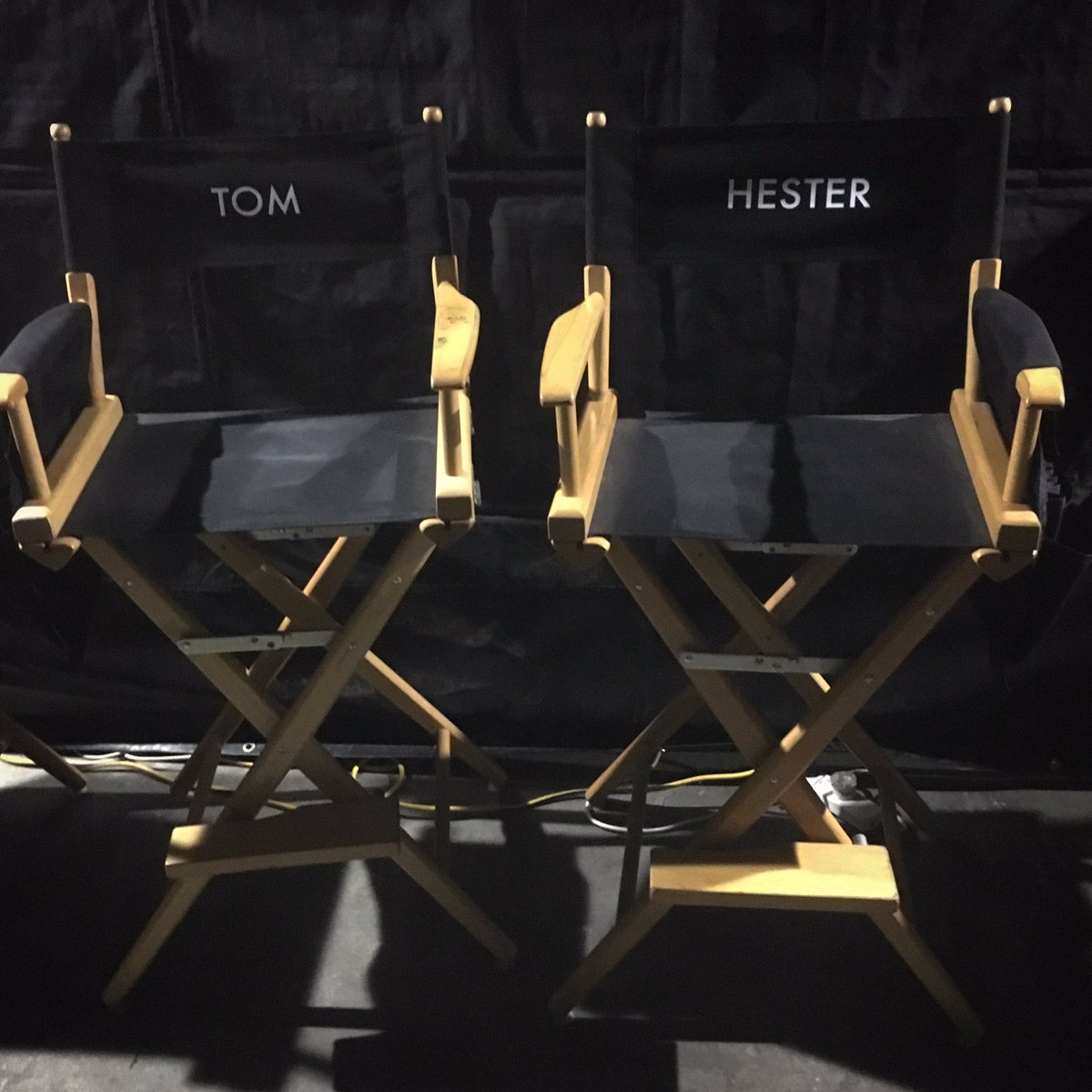 just some chairs on