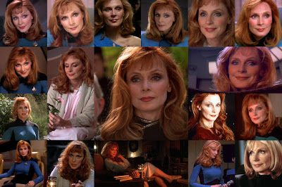 Gates McFadden collage