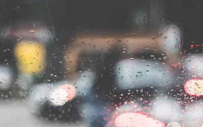 raindrops on car windshield widescreen hd wallpaper