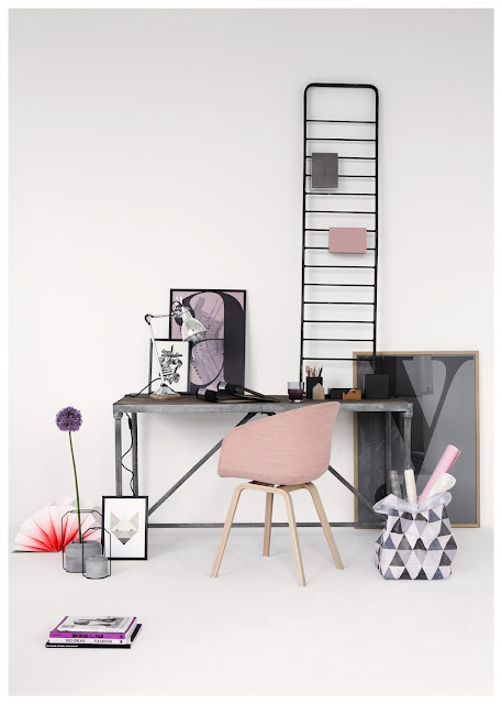 Grey and pink inspiration by Line Thit Klein
