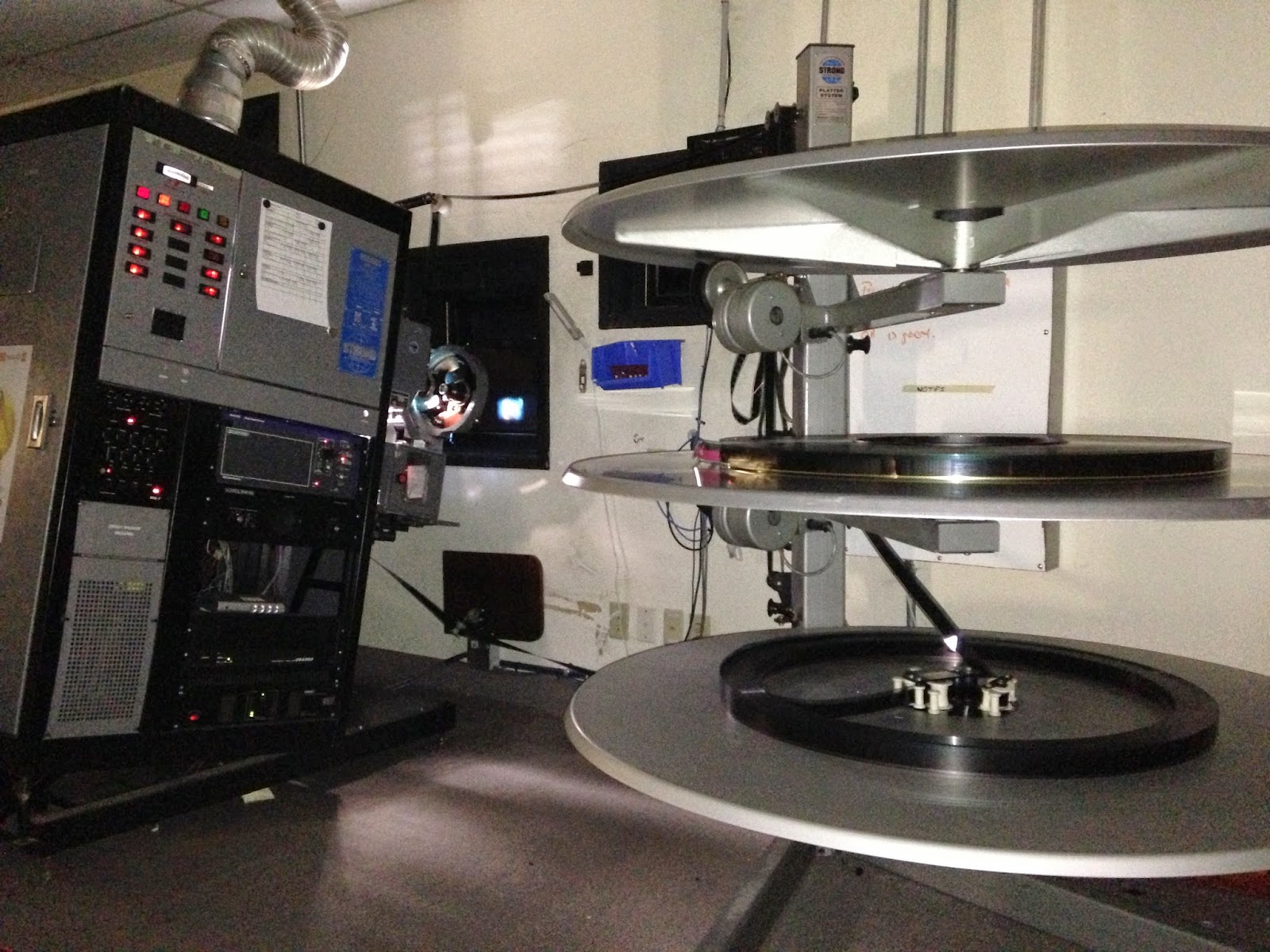 SUPERNATURAL THEATER WATCHING 16MM FILMS IT'S AMAZING