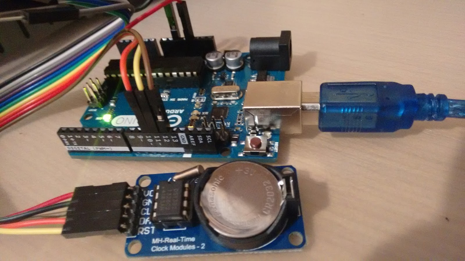 Arduino GR: DS1302 Real Time Clock