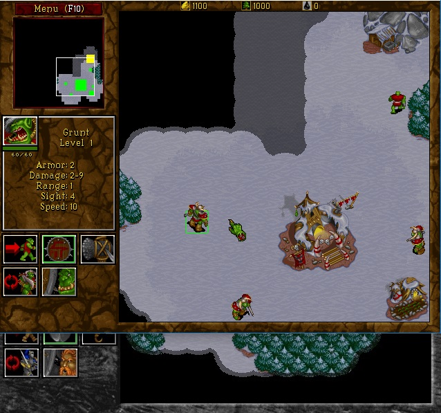 Screenshot from Warcraft II