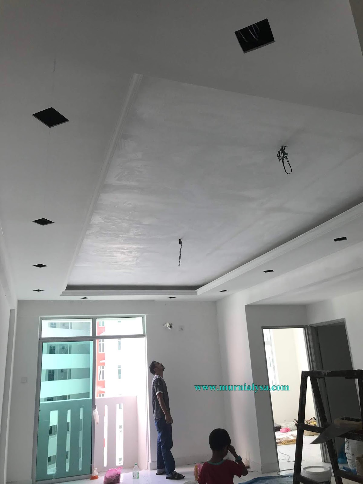 Renovation Rumah Baru Plaster Syiling L Box Coretan Murni Alysa