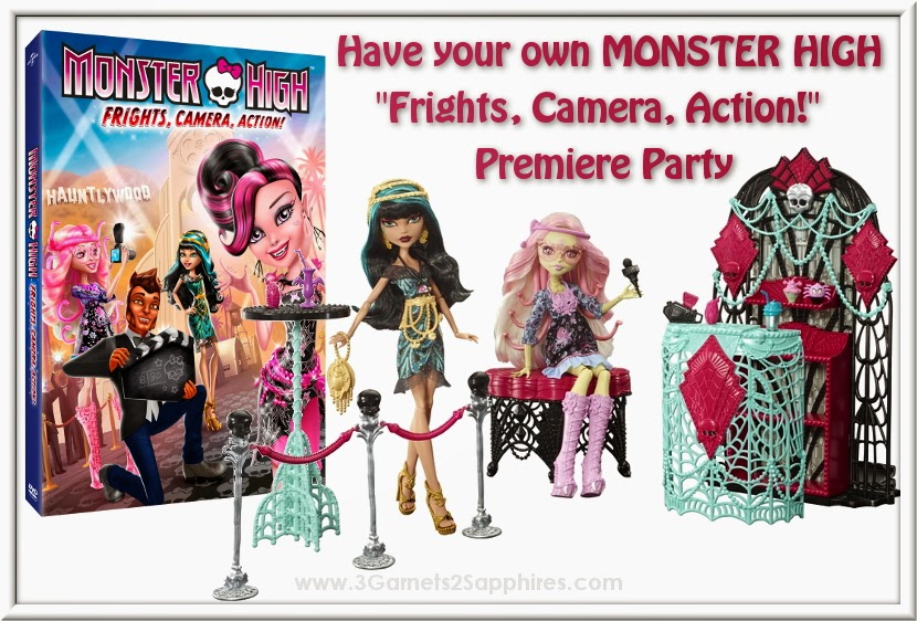Host Your Own Monster High Frights, Camera, Action! Premiere Party