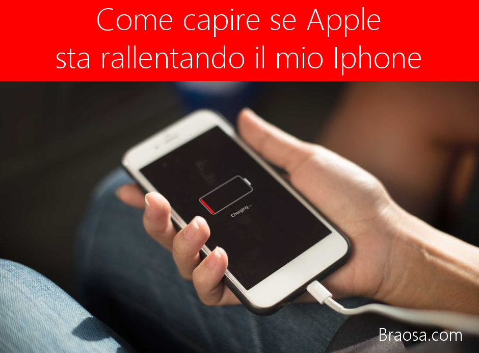 COME CAPIRE SE APPLE STA RALLENTANDO IL MIO IPHONE COME CAPIRE SE APPLE STA RALLENTANDO IL MIO IPHONE