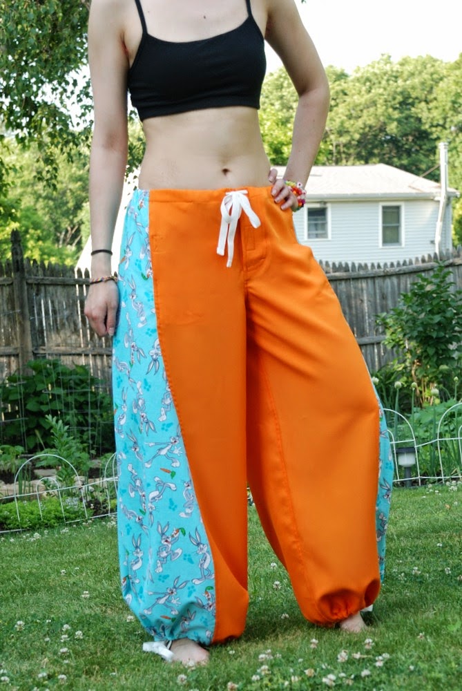 As I Sew Big bunny pants? Bugs Bunny pants.