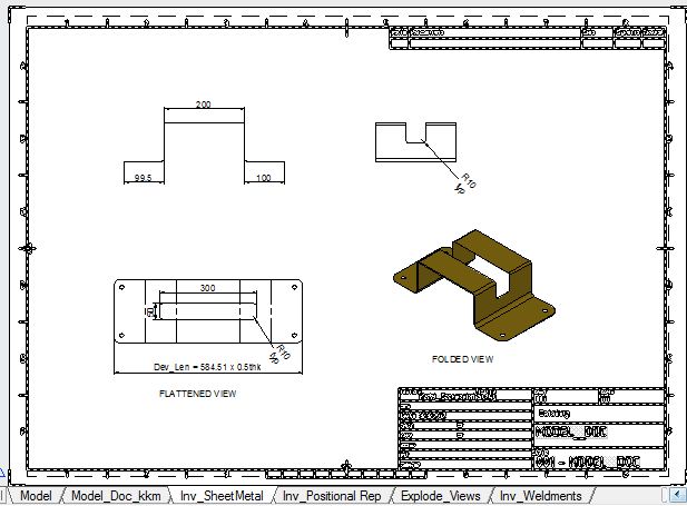 KKM Soft Pvt Ltd - Training division: Model Documentation AutoCAD 2012