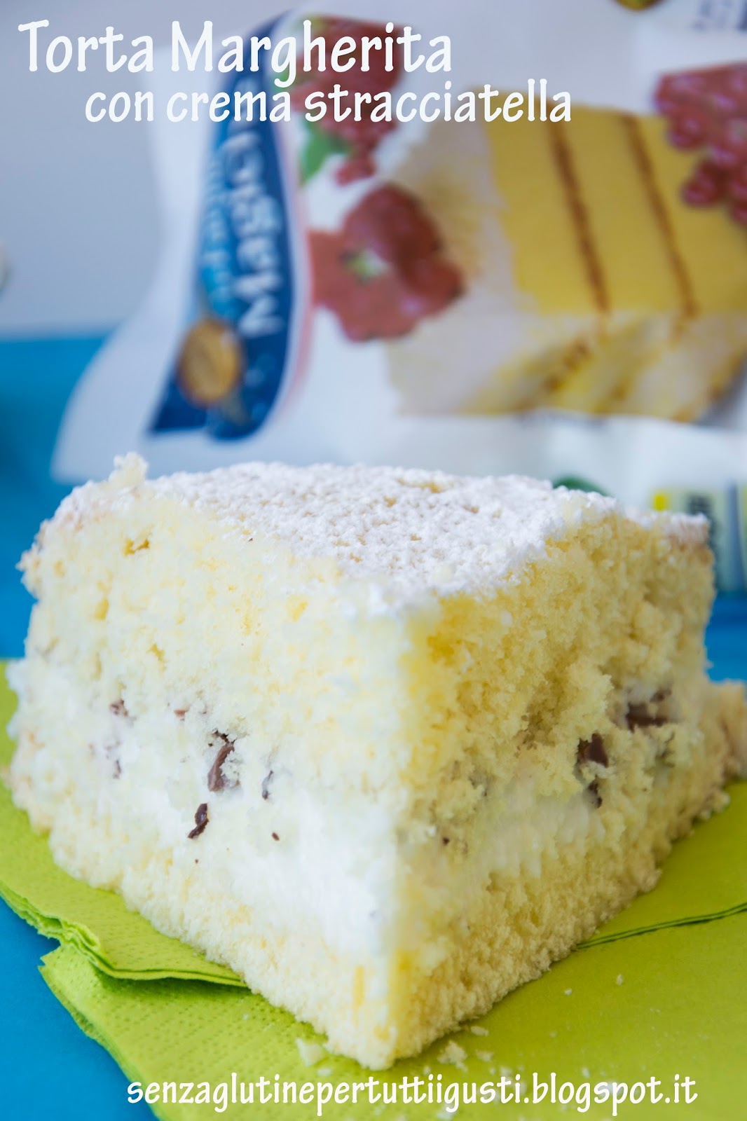 Senza glutine...per tutti i gusti! Torta Margherita con crema stracciatella