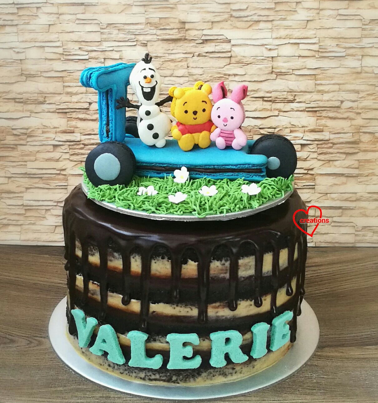 Pooh Bear Cake Pooh Bear Baby Shower Cake Topper Edible Image Cake Warp 