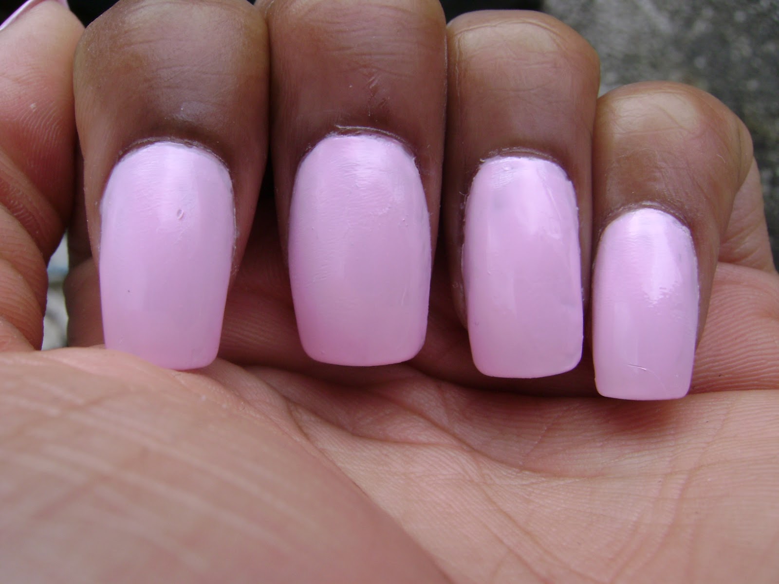 WyoniAlyssa Review Kiss Full Cover Nails in Active Square