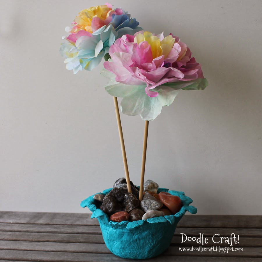 Homemade Paper Mache Clay!