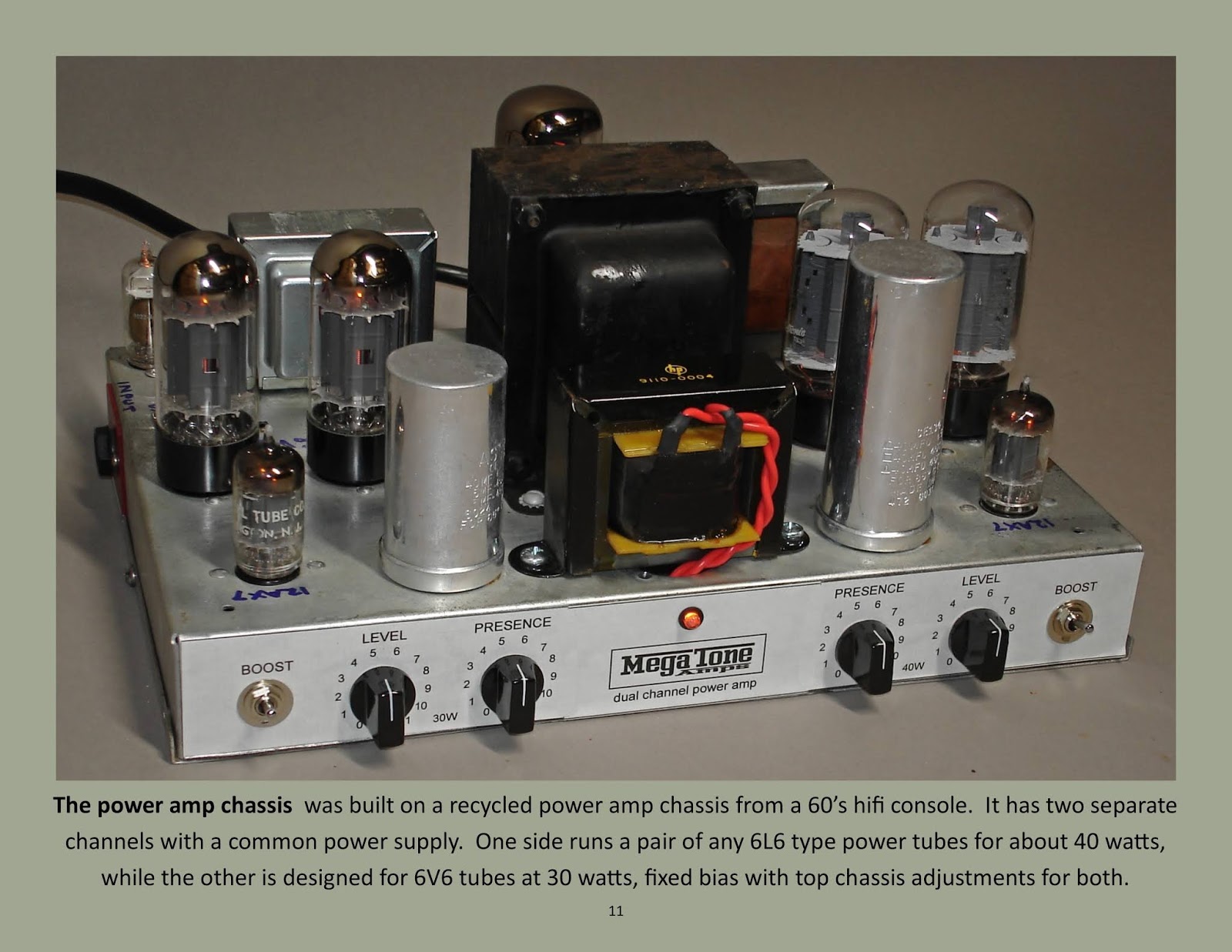 GIRTHMASTER STEREO GUITAR AMP RIG