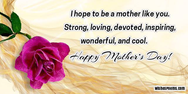 happy mother day wishes to a friend