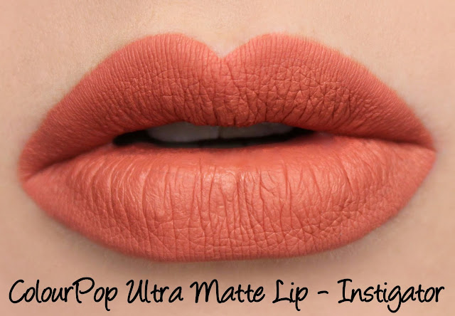 ColourPop Instigator Ultra Matte Lip Swatches & Review