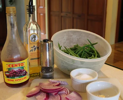 Green Beans with Onions Ingredients