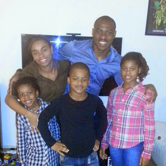 Image result for Vincent Enyeama wife and Children