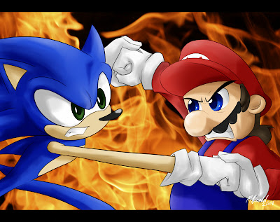 MANGA V/S COMICS: Mario vs Sonic