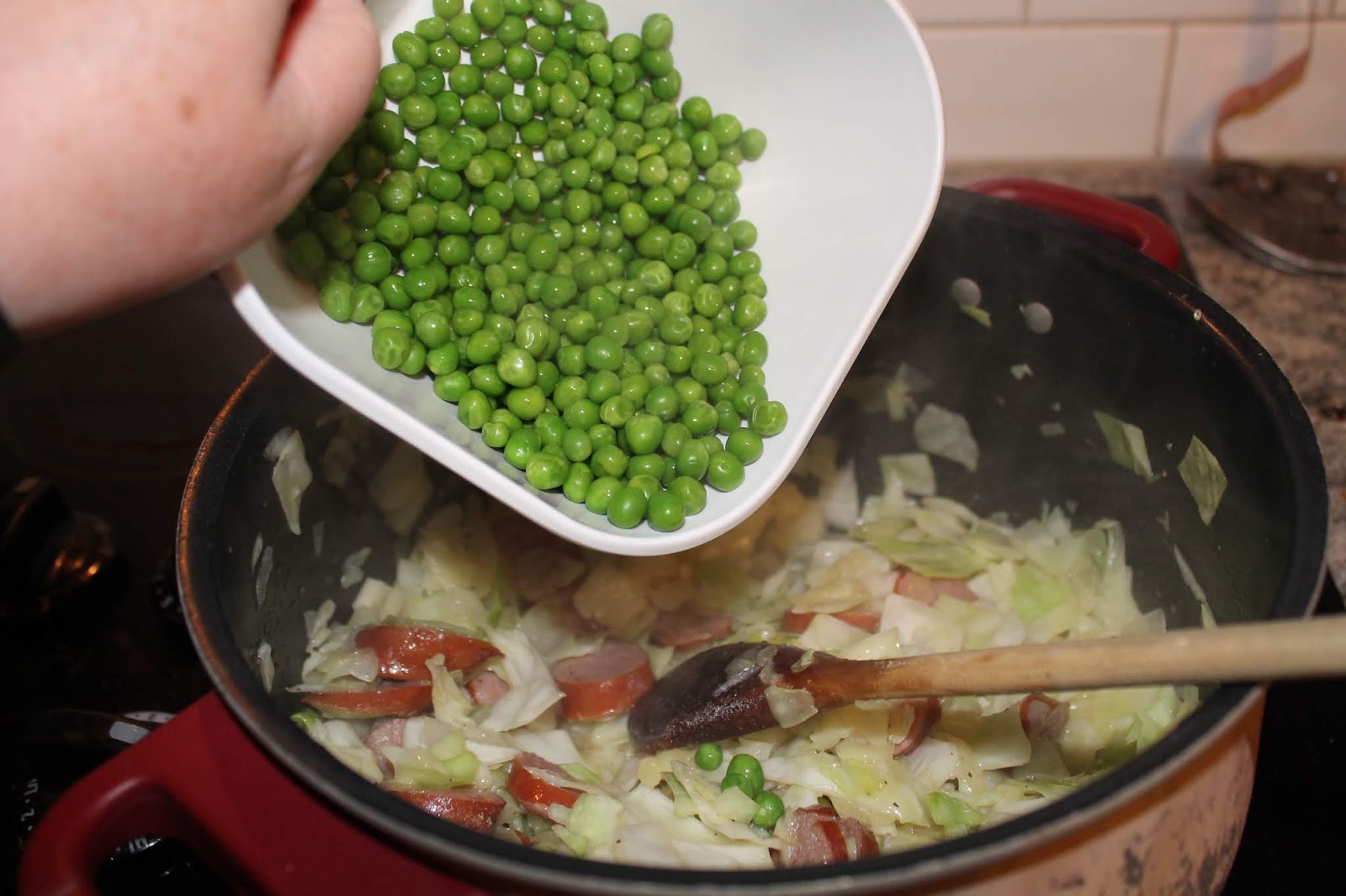 Dinner with the Grobmyers Cabbage and Noodles