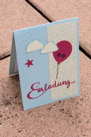 Geburtstagseinladung Mit Luftballon