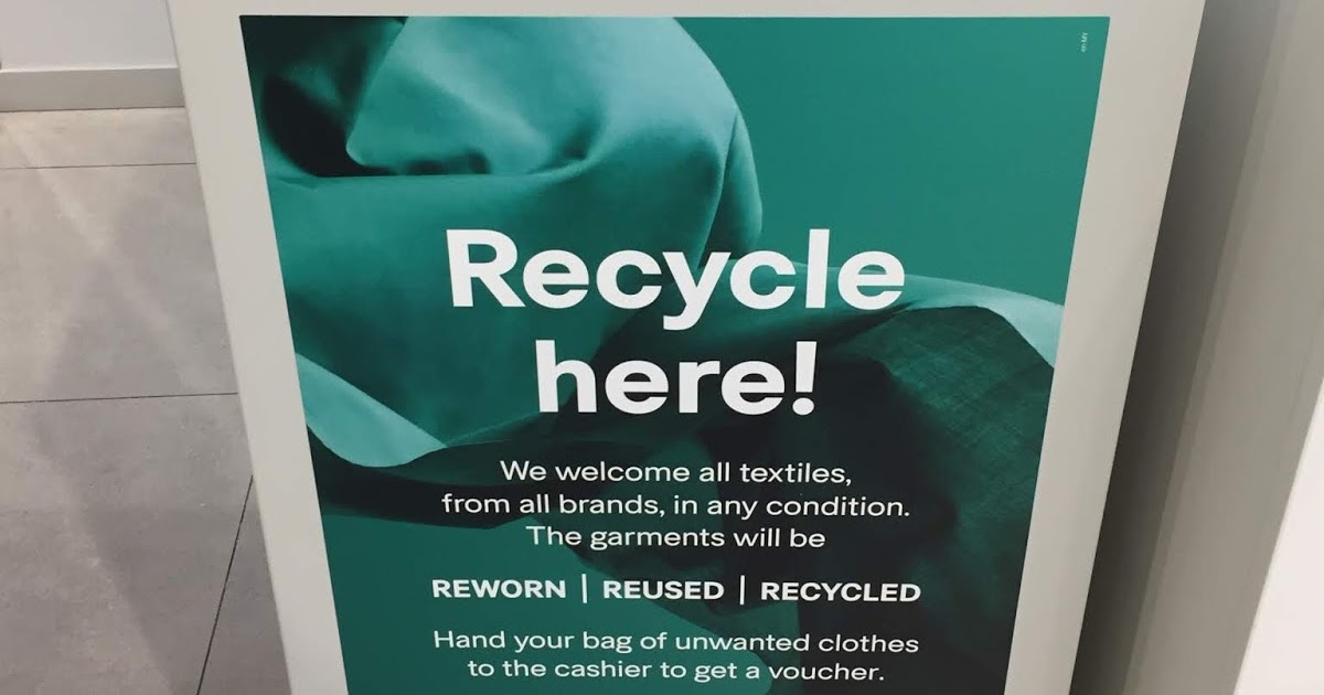 H&M Recycle Your Clothes Sustainability Program